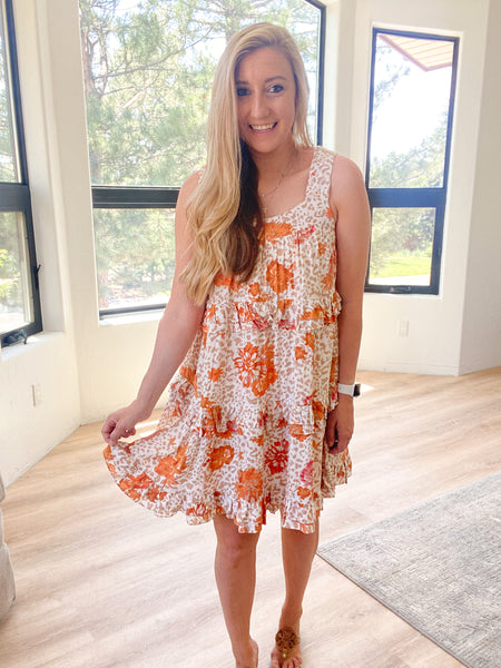 Charlie Floral Tiered Dress