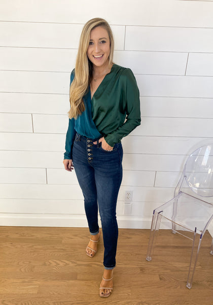 Jewel Two Toned Bodysuit