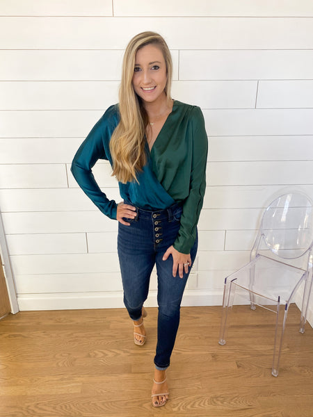 Jewel Two Toned Bodysuit