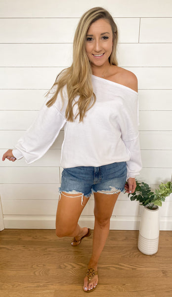 Eden Boat Neck Knit Sweater
