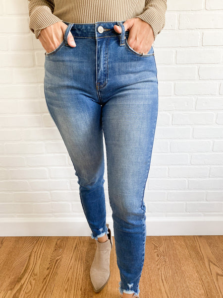 Kina High Rise Skinny Jeans