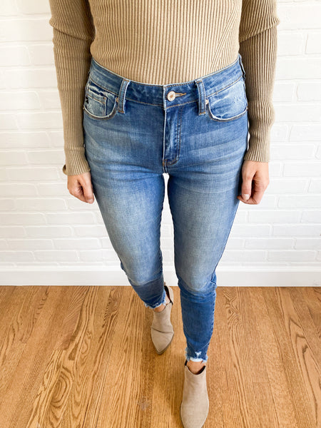 Kina High Rise Skinny Jeans