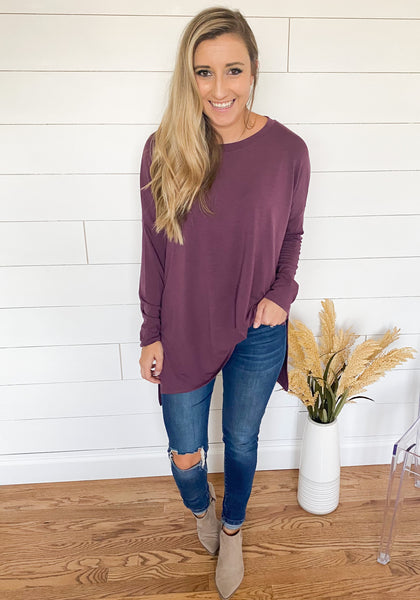 June Long Sleeve Basic Top