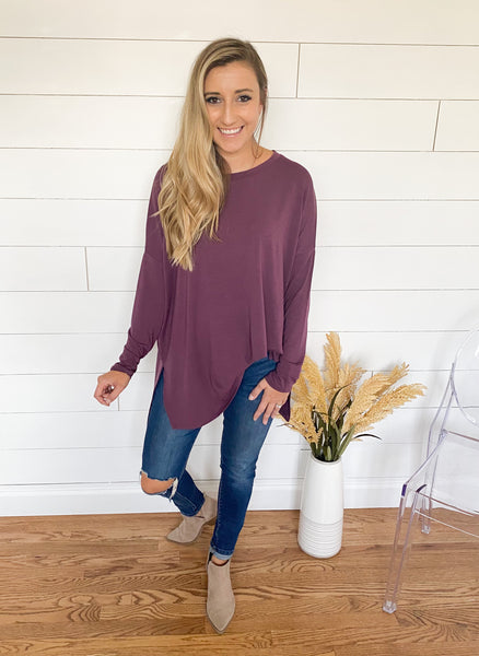 June Long Sleeve Basic Top