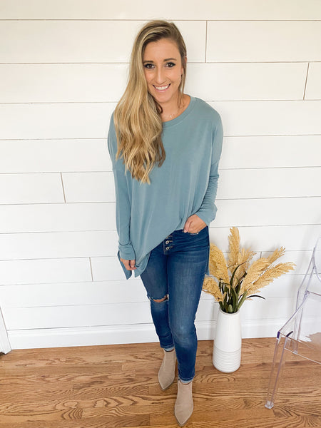 June Long Sleeve Basic Top